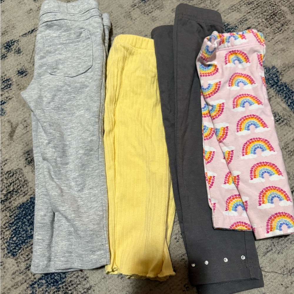 Colorful Kids Leggings Set